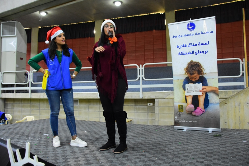 Saint Vincent de paul celebrating Christmas at Jesus & Mary school